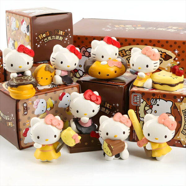 Sanrio Hello Kitty Chocolate Party Series Blind Box Figure - Image 1