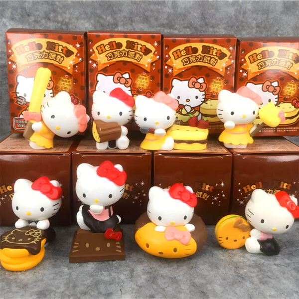 Sanrio Hello Kitty Chocolate Party Series Blind Box Figure - Image 2