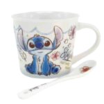 Disney Stitch Ceramic Coffee Mug with Spoon 250ml