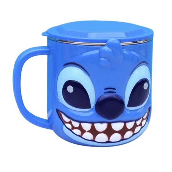 Blue Durable Stainless Steel Insulated Mug with Lid - Image 1
