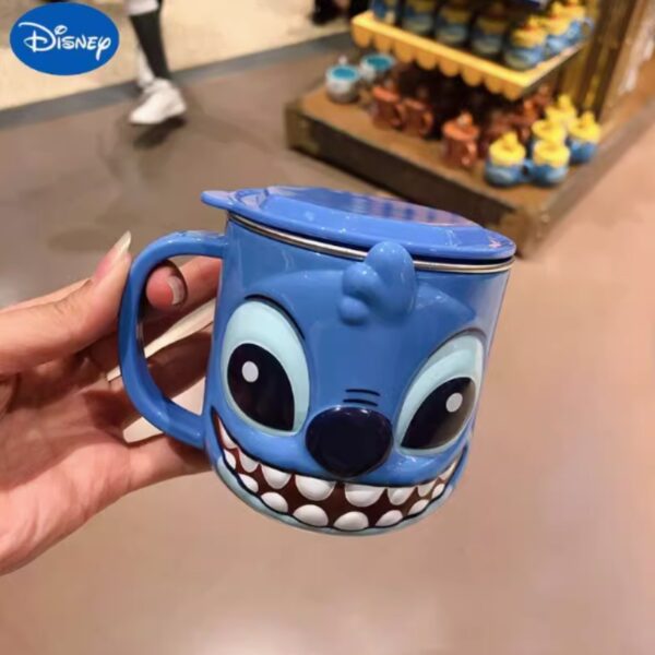 Blue Durable Stainless Steel Insulated Mug with Lid - Image 2