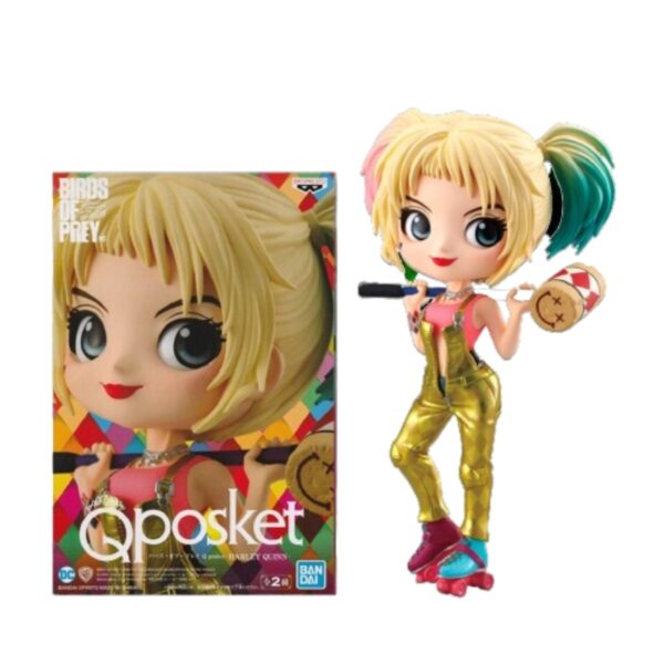 DC Comics Q Posket Birds Of Prey Harley Quinn 14Cm - Image 1