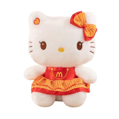 Hello Kitty McDonalds Edition Plush Toy 24Cm