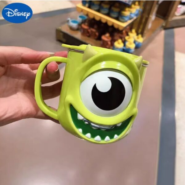 Monster University Mike Green Durable Stainless Steel Insulated 3 D Cup With Lid And 250ml - Image 2