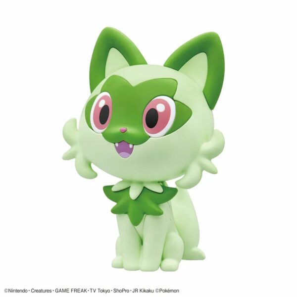 Pokemon Model Kit Articulated Figure To Make Sprigatito Character - Image 2