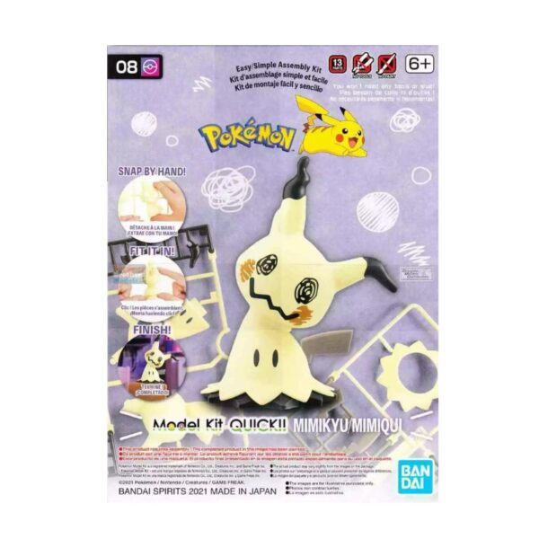 Pokemon Model Kit Articulated Figure for Making Mimikyu Figure - Image 1