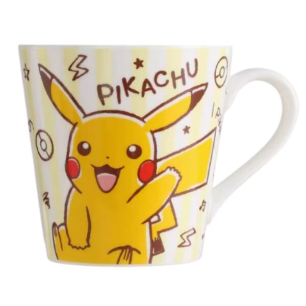Pokemon Pikachu Ceramic Mug Cute Cartoon Coffee and Milk Cup 300 Ml - Image 1