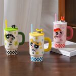 Powerpuff Girls Ceramic Mug – Buttercup Design – 850ml - Image 3