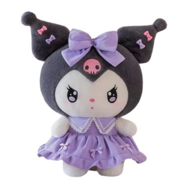 Sanrio Kuromi Dress With Ribbon 40cm