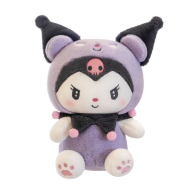 Sanrio Kuromi Lavender Plush Doll 35cm