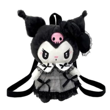 Sanrio Kuromi Plush Doll Backpack