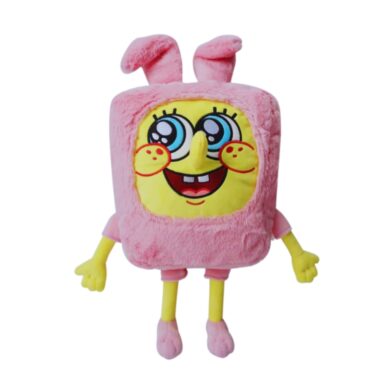 SpongeBob SquarePants Plush Toy Pink Yellow Style 42Cm