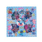 Disney Stitch Stickers Kit, 100 Sheets Vinyl Cartoon Aesthetic Decorative Sticker Set.