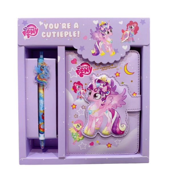 Cute My Little Pony and Pen Gift Set – Adorable Stationery for Kids - Image 1