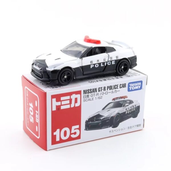 Takara Tomy Asia Original 105 Nissan GT-R Police Car - Image 1