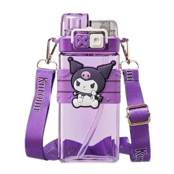 Kuromi Water Bottle 520ml - Image 1
