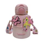 My Little Pony Kids Insulated Stainless Steel Water Bottle with Strap – Pink – 600ml