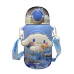 Sanrio Cinnamoroll Water Bottle with Strap 650ml Cute and Portable Drinkware for Kids