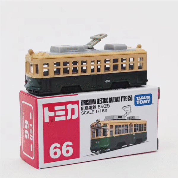 Takara Tomy Tomica # 66 Hiroshima Electric Railway 650 - Image 1