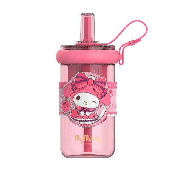 My Melody Pink Water Bottle With Straw 660ml, Leak Proof And Cute Design For Kids - Image 1