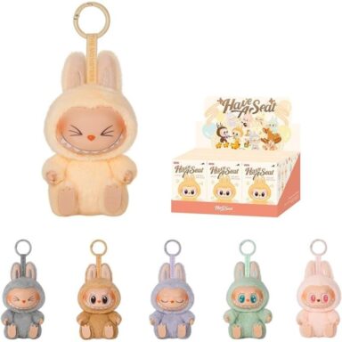 POP MART Labubu The Monsters - Have a Seat Vinyl Plush Blind Box, The Monsters Blind Box Figures, Random Design Action Figures Collectible Toys Home Decorations, Holiday Birthday Gifts