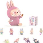 POP MART The Monsters Lazy Yoga Series Figures, The Monsters Blind Box Figures, Random Design Action Figures Collectible Toys